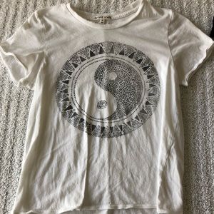 Yin and yang tee